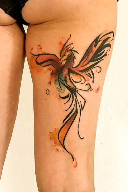 thigh tattoo thigh tattoo