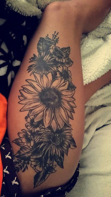 thigh tattoos thigh tattoos