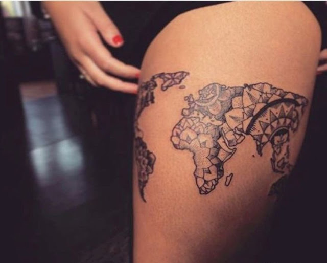 thigh tattoo women thigh tattoo women